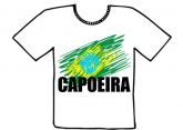 Camiseta branca com transfer