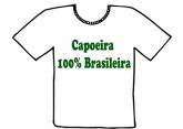 Camiseta branca com transfer