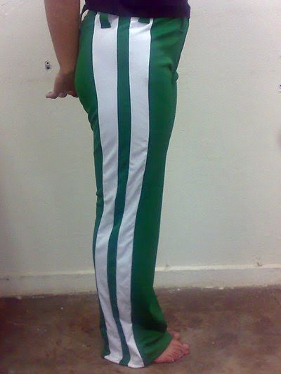 Calça de capoeira 100% helanca poliéster P M G